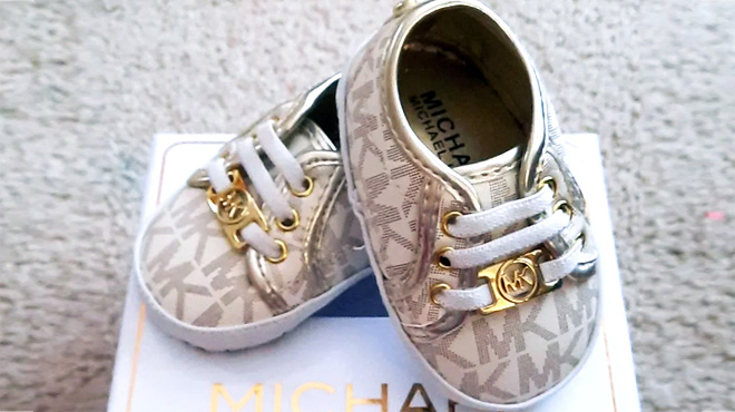 Michael Kors Baby Borium Crib Shoe Kids