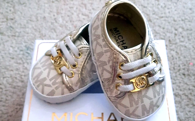 Michael Kors Baby Borium Crib Shoes