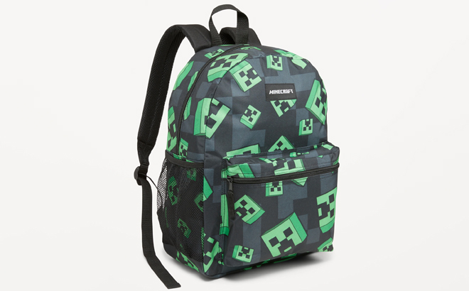 Minecraft Boys Canvas Backpack