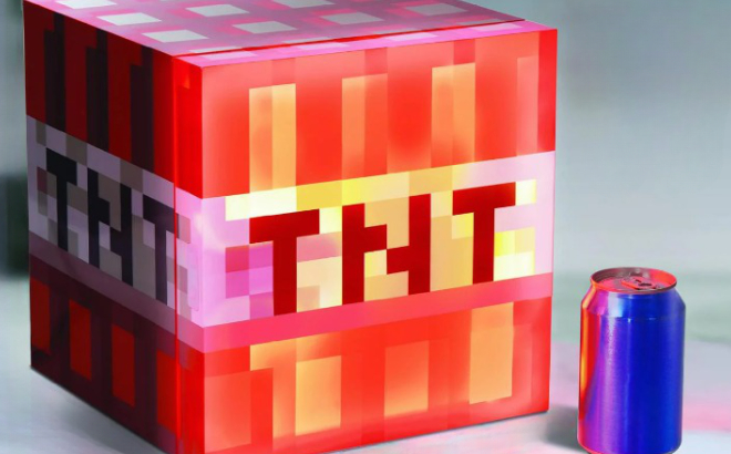 Minecraft Red TNT Mini Fridge