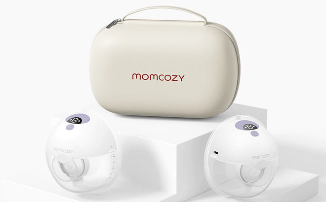 Momcozy 2 Pack M5 Hands Free Breast Pump 1