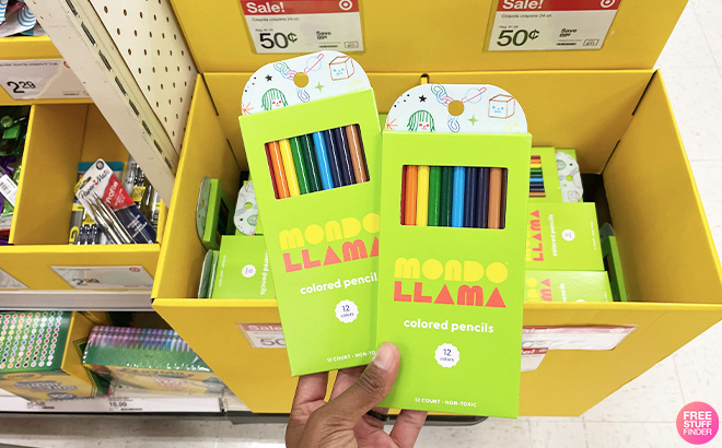 Mondo Llama Colored Pencils 12 Count