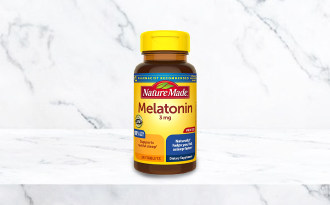 Nature Made Melatonin Tablets 240 Count Nature Made Melatonin Tablets 240 Count