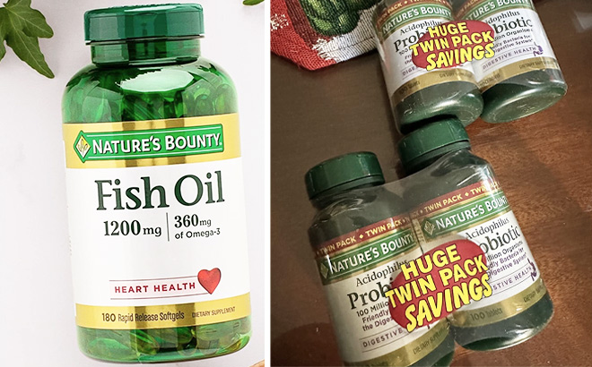 Natures Bounty Fish Oil 360 Count
