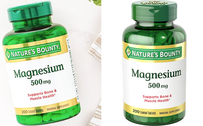 Natures Bounty Magnesium 200 Count 1