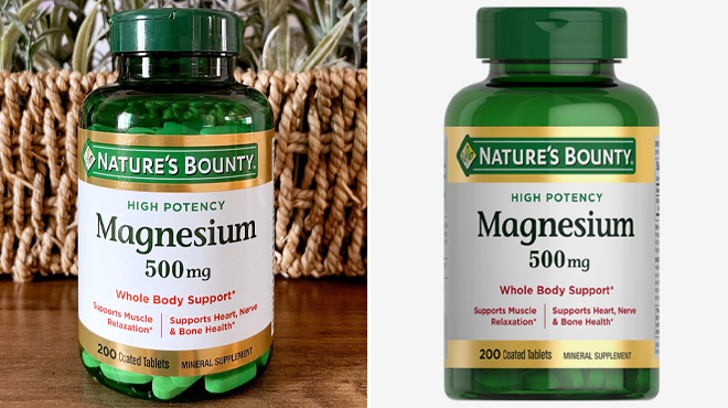 Natures Bounty Magnesium 200 Count 2