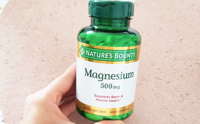 Natures Bounty Magnesium 200 Count