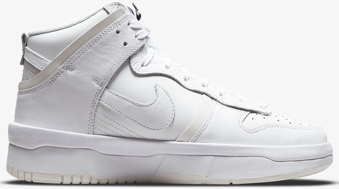 Nike Dunk High Up Womens Shoes in White