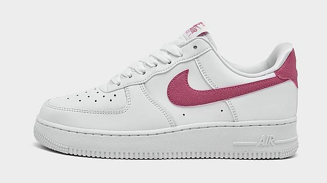 Nike Womens Air Force 1 07 Shoes White Desert Berry Color Nike Womens Air Force 1 07 Shoes White Desert Berry Color