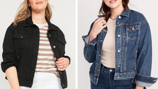 Old Navy Classic Jean Jackets for Women