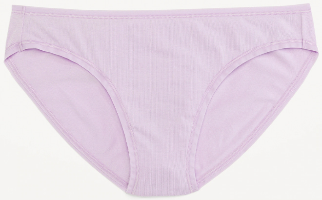 Old Navy Dusky Lavender Womens Mid Rise Bikini Panties