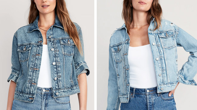 Old Navy Womens Classic Jean Jackets