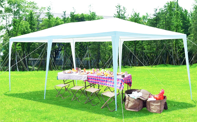 Outdoor Gazebo Pavilion Event Tent 10 x 20 Inch