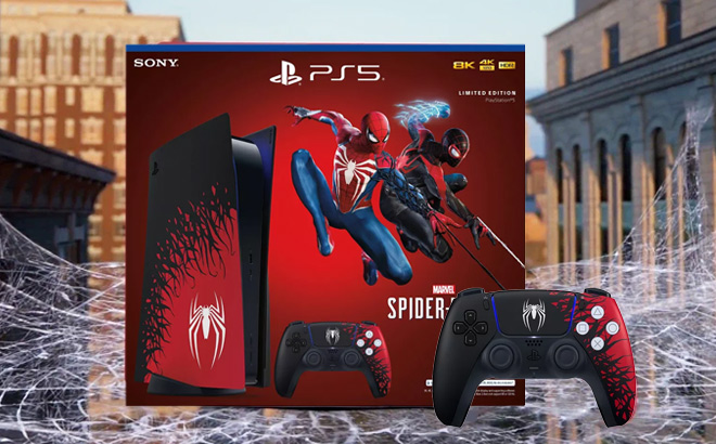 PS5 Spider-Man 2 Limited Edition Console Bundle 