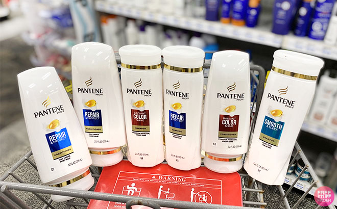 Pantene Hair Care Products in Cart At CVS