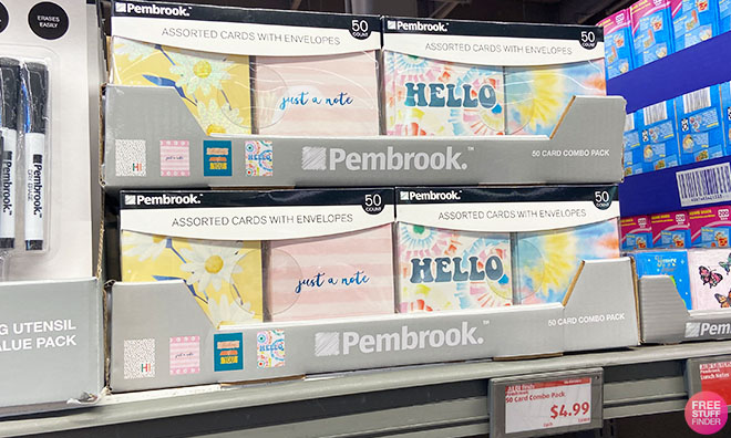 Pembrook 50 Card Combo Pack on a Shelf