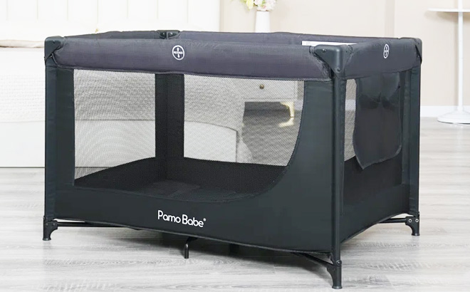Portable Crib with Mattress 1