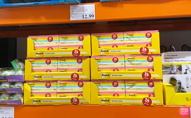 Post It Notes 24 Pack at Costco