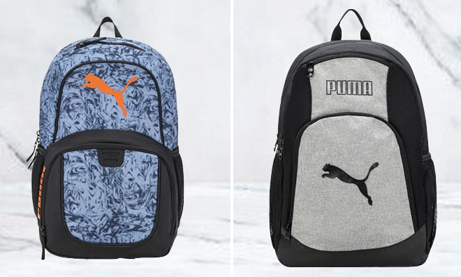 Puma Classic Core Backpack and Puma Training Backpack