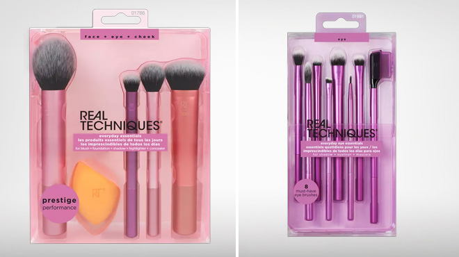 Real Techniques Make up Brush Sets