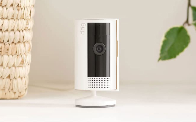 Ring Indoor Cam Placed on a Table