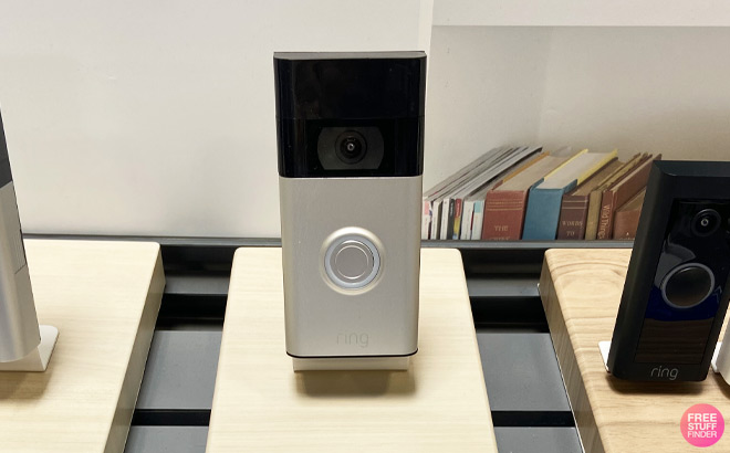 Ring Video Doorbell on Store Shelf