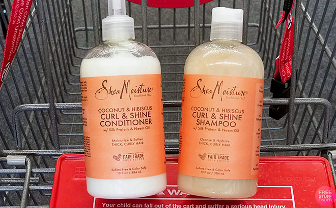 SheaMoisture Curl Shine Shampoo and Conditioner