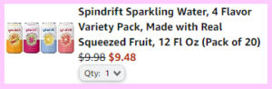 Spindrift Sparkling Water Coupon