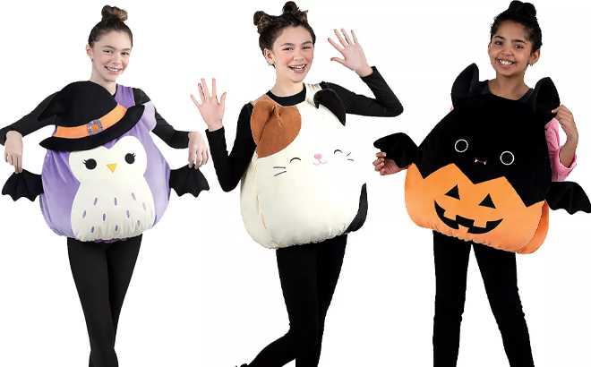 Squishmallows Girls Halloween Costumes