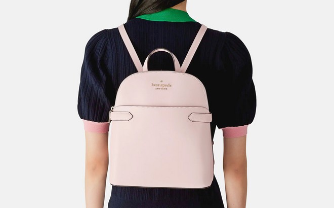 Staci Dome Backpack Pink