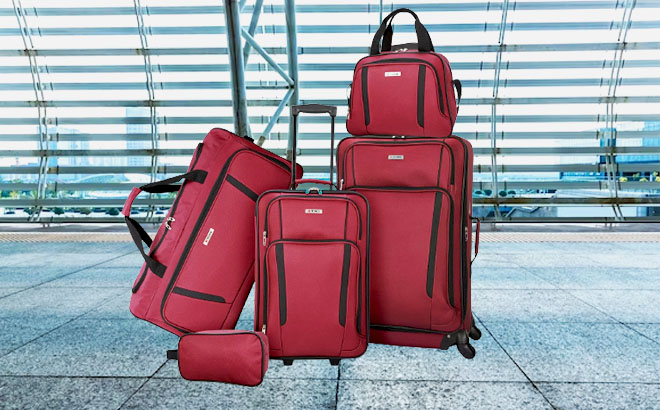 Tag 5 Piece Luggage Set 69 Shipped More Deals at Macy s Free