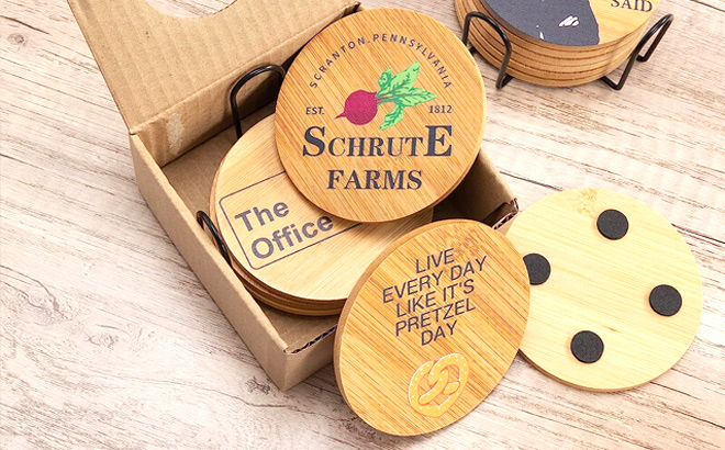 The Office Coasters Set