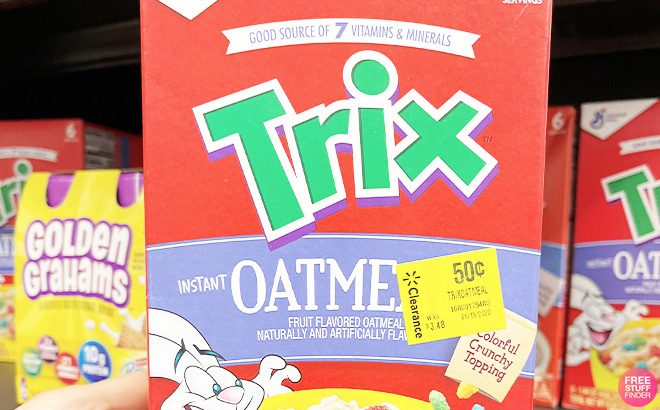 Trix Oatmeal 6 Servings