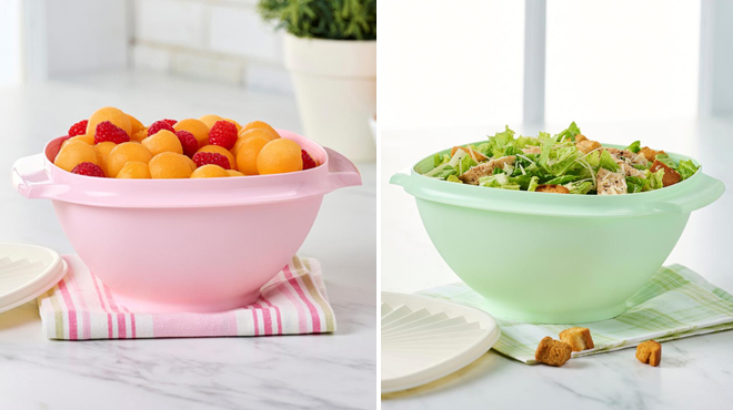 Tupperware Heritage Square Bowls
