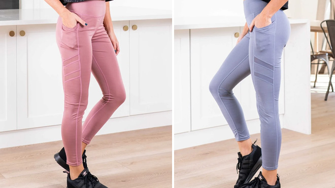 Two Colors of Tummy Control Legging