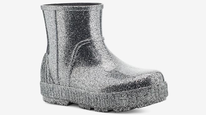 UGG Womens Glitter Grey Drizlita Glitter Boots