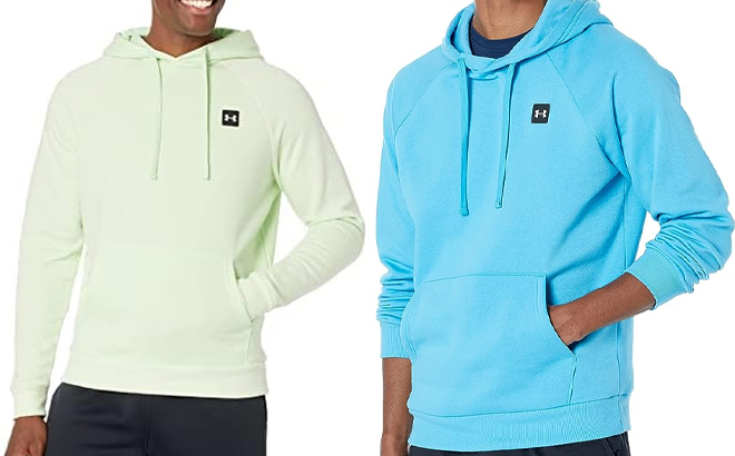 Under Armour Mens Rival Fleece Fitted Hoodie