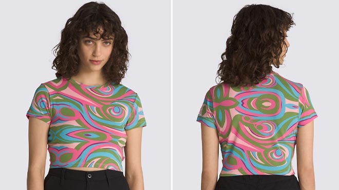 VANS x Barbie Flow Fitted Crop Top