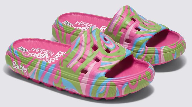 VANS x Barbie Slide On Shoes