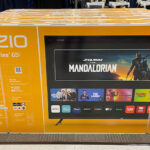 VIZIO 65 Inch Class V Series 4K UHD LED Smart TV on the Floor at a Store
