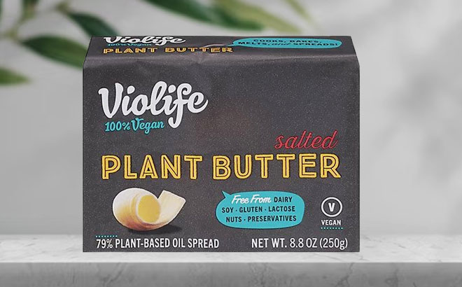 Violife Plant Butter Palm Free Unsalted Brick