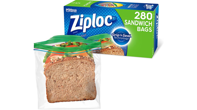 Ziploc 280 Count Sandwich and Snack Bags