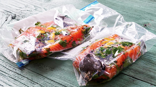 Ziploc Quart Food Storage Freezer Slider Bags