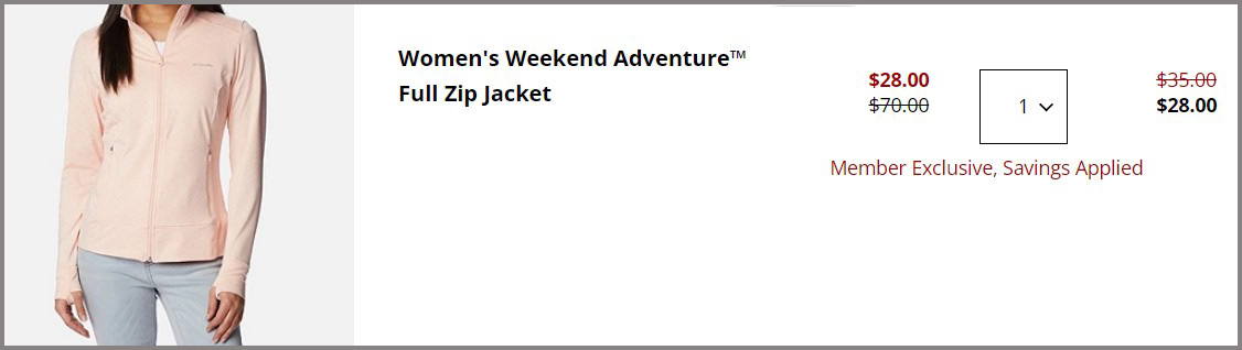 Columbia Women’s Jackets Summary