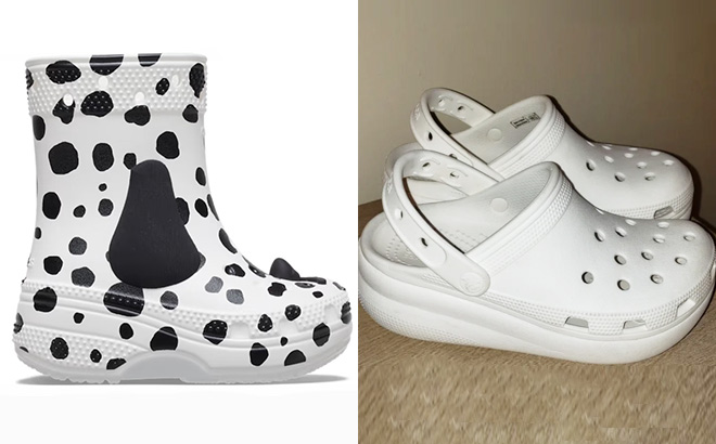 Crocs Toddler Classic I AM Dalmatian Boot