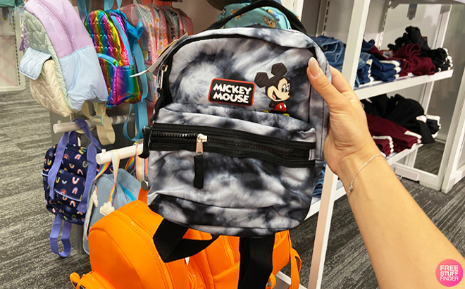 10 Inch Toddler Mickey Mouse Backpack