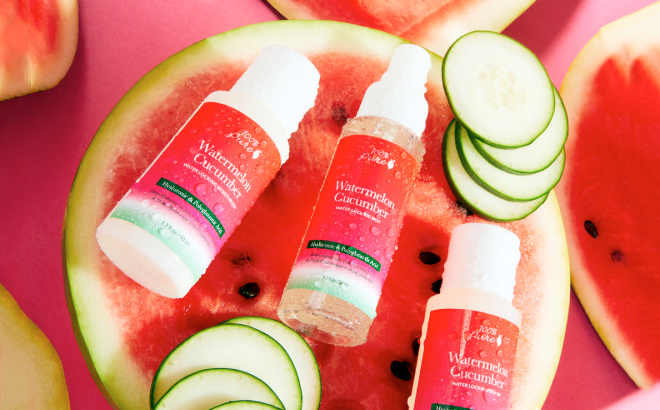 100 Pure Watermelon Cucumber Water Locking Serum
