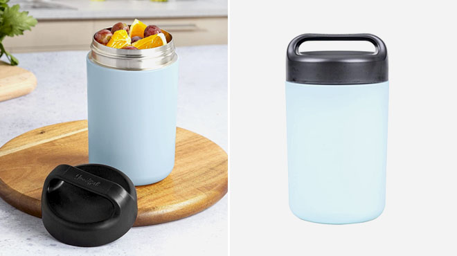 16 Ounce Insulated Food Jar in blue