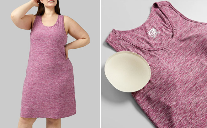 32 Degrees Womens Racerback Bra Dress 32 Degrees Womens Racerback Bra Dress