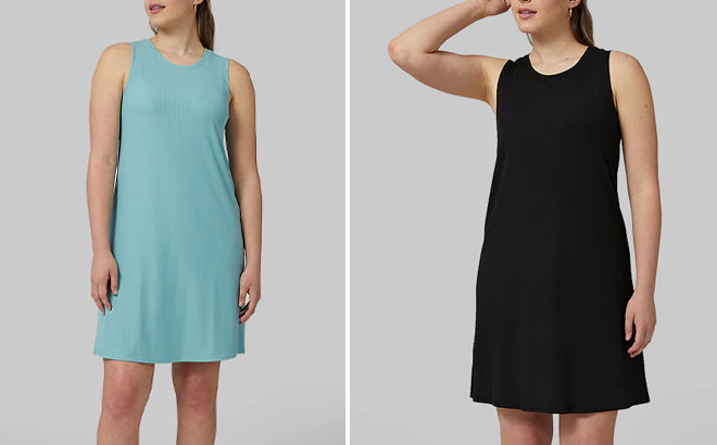 32 Degrees Womens Soft Rib Swing Dress 32 Degrees Womens Soft Rib Swing Dress